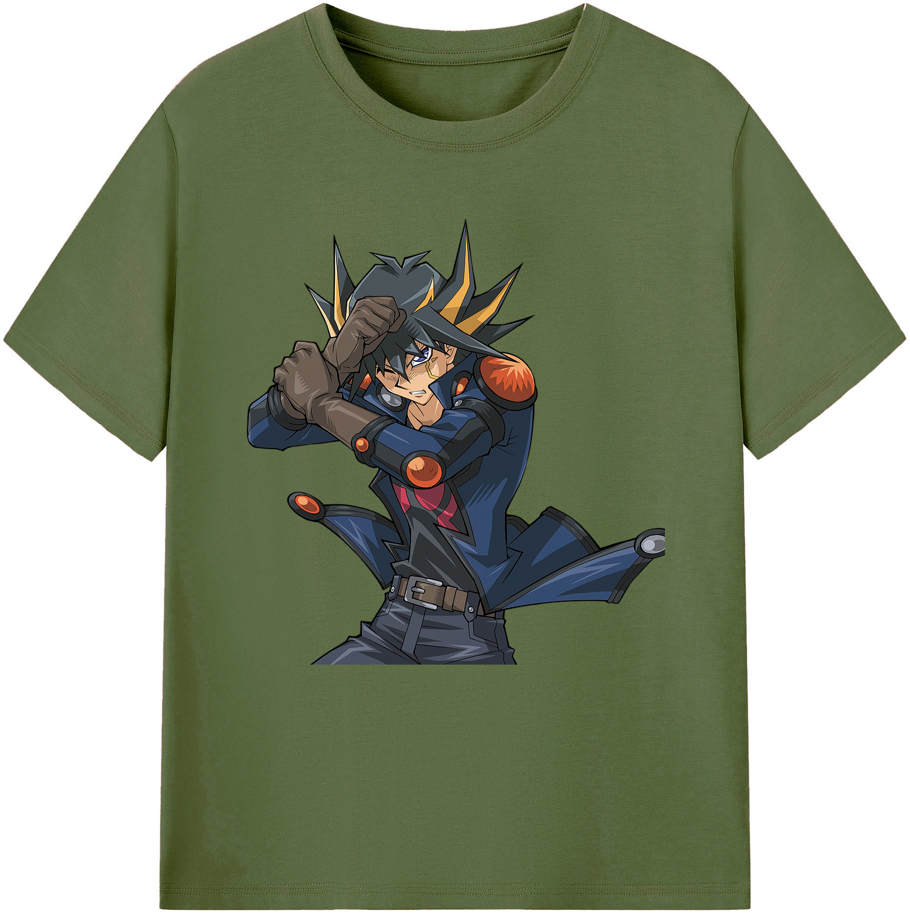 （画像用） 遊☆戯☆王 Yu-Gi-Oh! 綿100％半袖Tシャツ（フロントプリント）